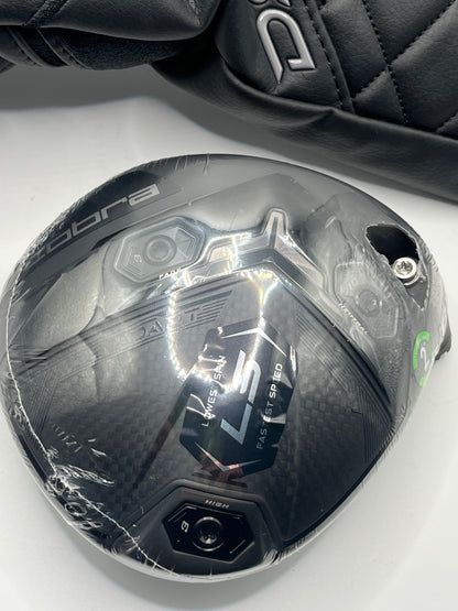 Cobra DS Adapt LS Driver / 9 Degree / Head and Headcover Only NEW