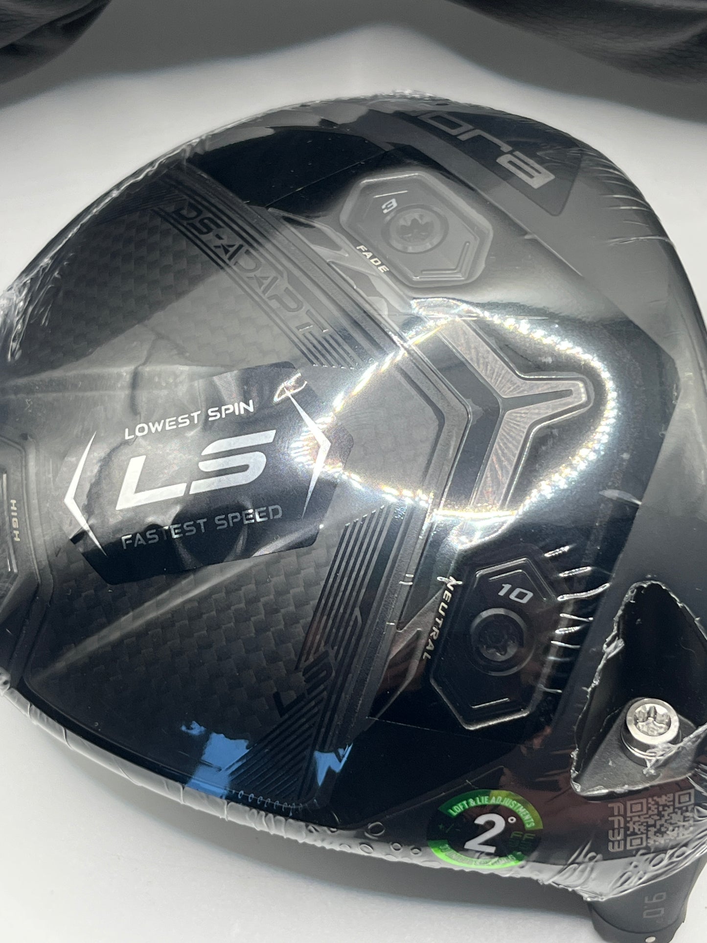Cobra DS Adapt LS Driver / 9 Degree / Head and Headcover Only NEW