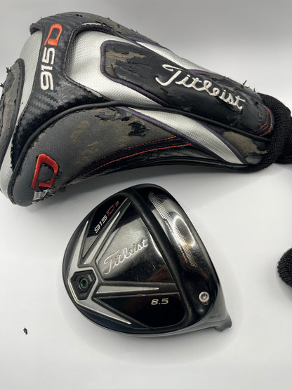 Titleist 915 D3 Driver  / 8.5 Degree / Head and Headcover Only