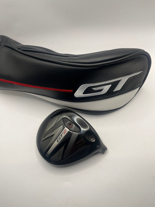 Titleist GT2 #3 Wood / 15 Degrees / Head and Headcover Only