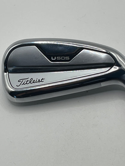 Titleist U505 Utility #3 Iron / 20 Degree / Stiff Flex / HZRDUS Smoke RDX Black