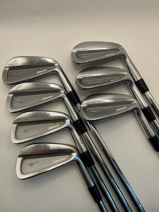Mizuno MP-18 SC Irons / 4-PW / Stiff Flex / KBS Tour Shafts