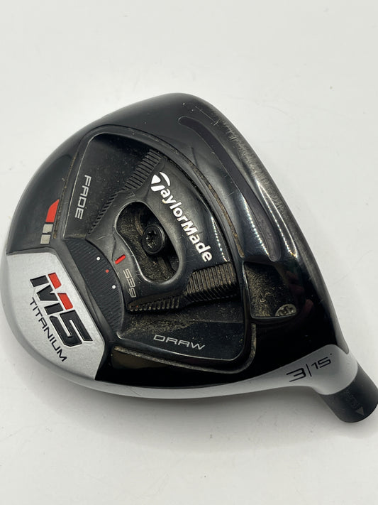 Taylormade M5 Titanium #3 Fairway Wood / 15 Degrees / Head Only