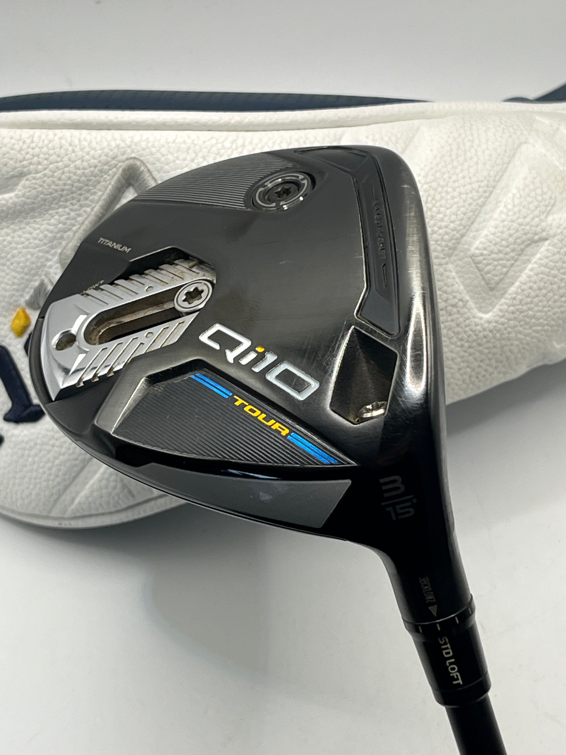 Taylormade Qi10 Tour with Mistubishi TEnsei Blue Limited 65W Regular shaft and Qi10 headcover