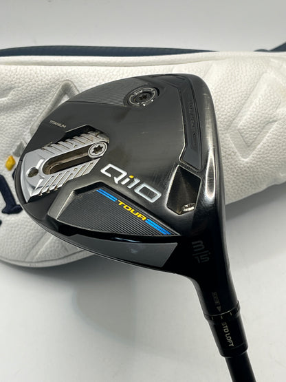 Taylormade Qi10 Tour with Mistubishi TEnsei Blue Limited 65W Regular shaft and Qi10 headcover