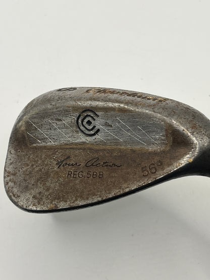 Cleveland Tour Action Reg.588 Wedge / 56 Degree / Stiff Flex / Raw Finish