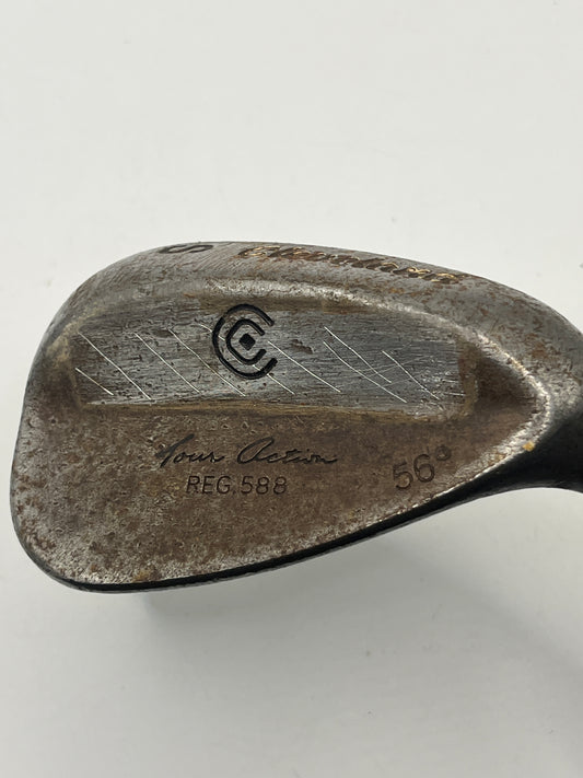 Cleveland Tour Action Reg.588 Wedge / 56 Degree / Stiff Flex / Raw Finish