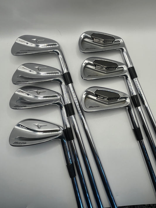 Mizuno MP-5/MP-15 Combo Iron Set / 4-PW / Stiff Flex / Project X Rifle 6.0