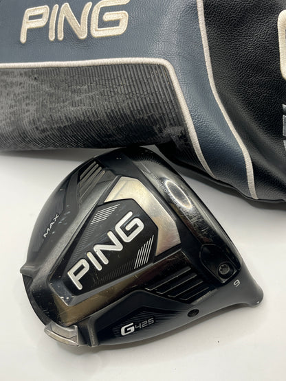Ping G425 Max Driver / 9 Degree / Head and Headcover