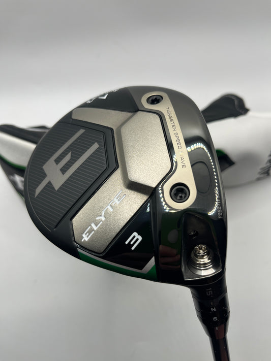 Callaway Elyte #3 Wood / 15 Degrees / Stiff Shaft / Denali Charcoal
