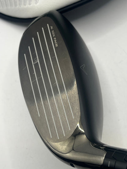Callaway Elyte #4 Hybrid / 22 Degree / Regular Flex / Denali Charcoal