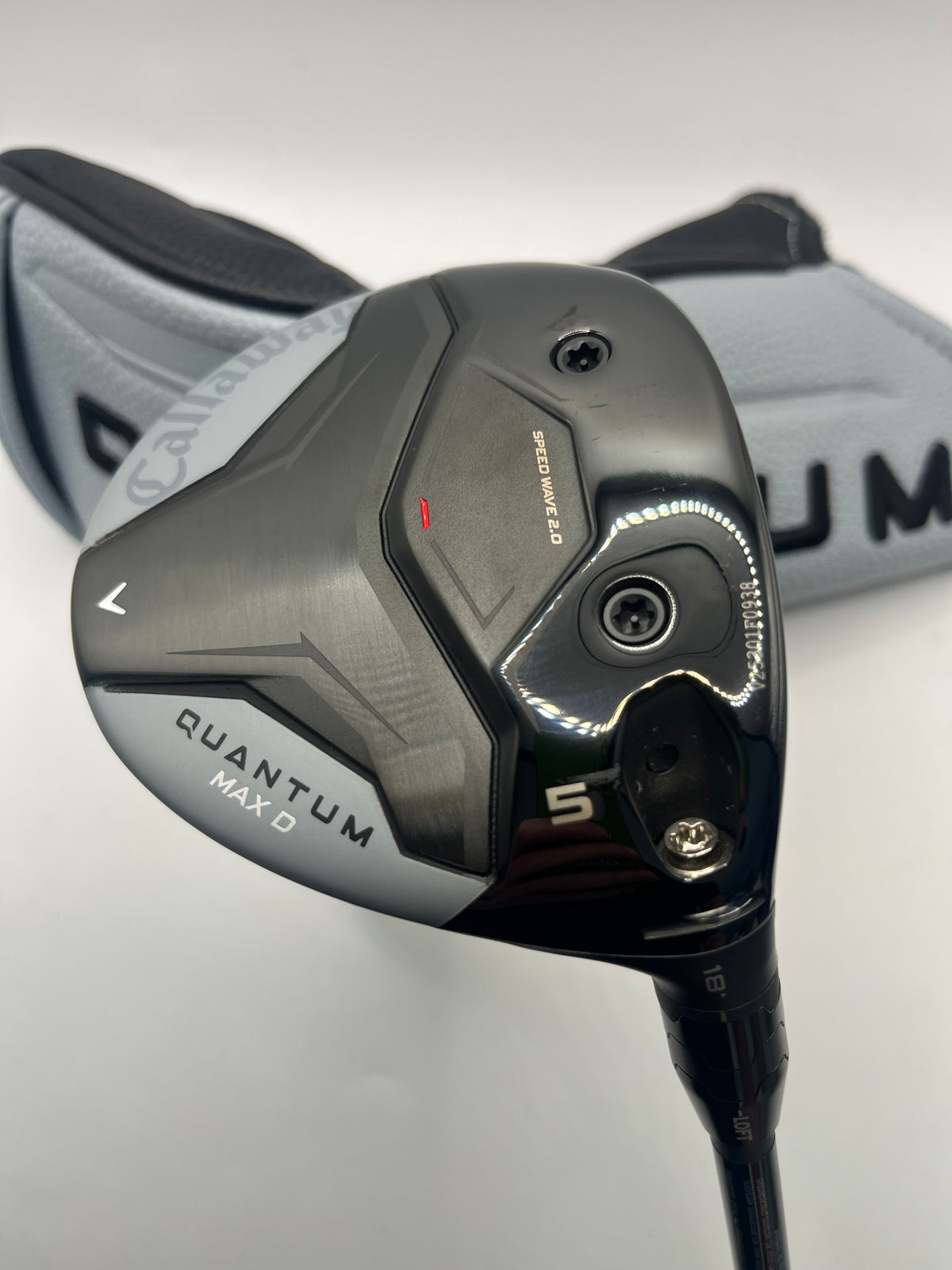 Callaway Quantum MAX D #5 Wood / 18 Degrees/ Regular Flex / Denali Frost Silver