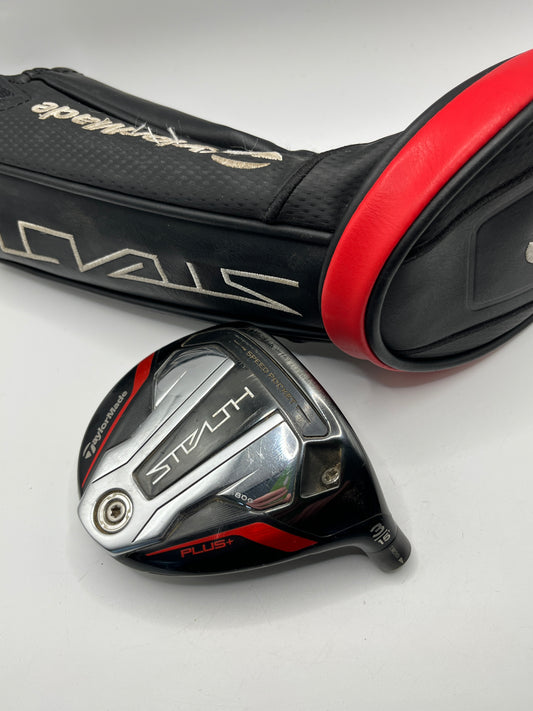 TaylorMade Stealth Plus #3 Wood / 15 Degrees / Head and Headcover