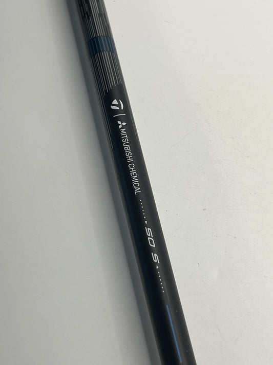 Mitsubishi REAX Blue 50 Driver Shaft / Stiff Flex / Taylormade Adapter