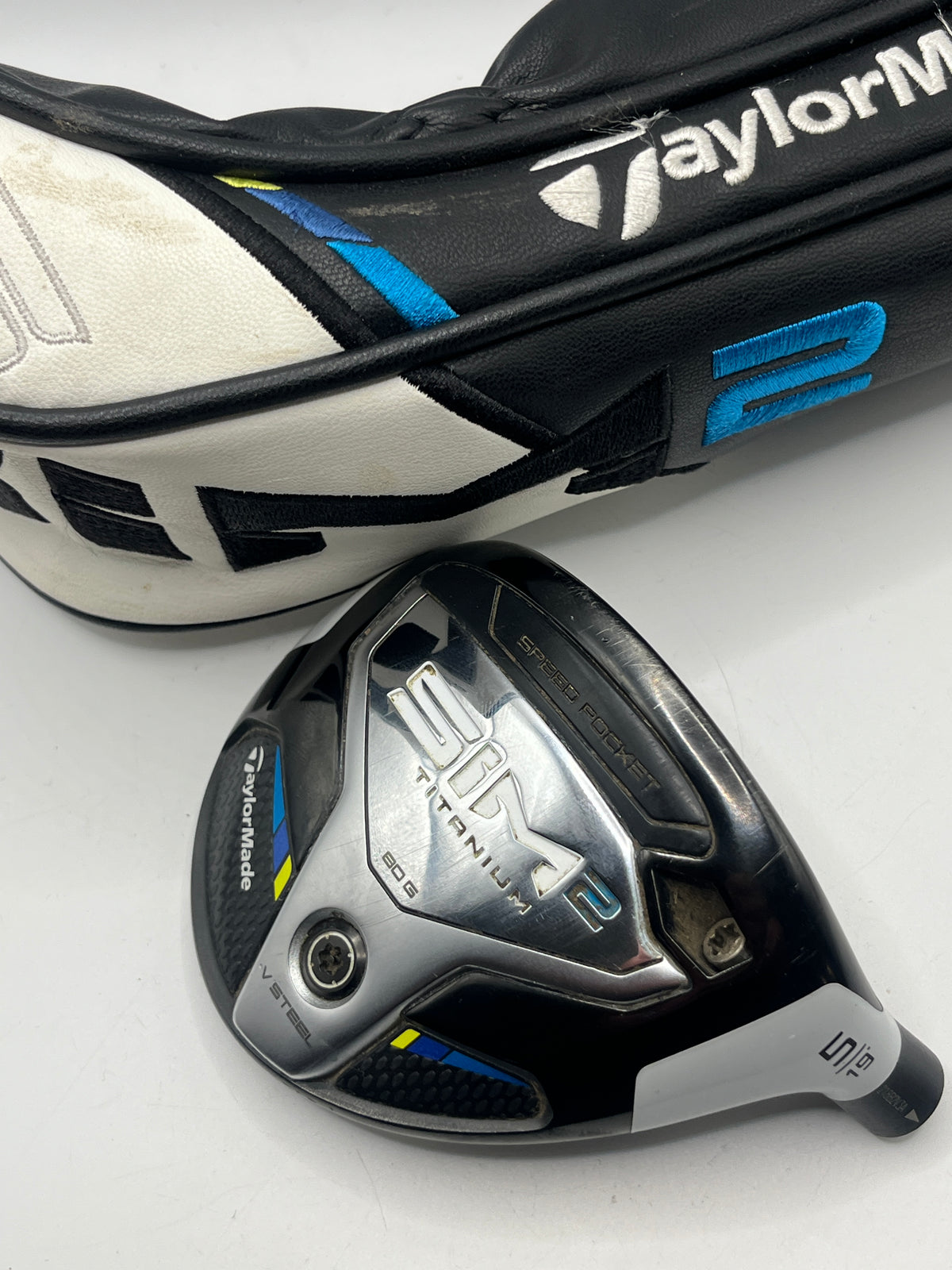 TaylorMade Sim2 Titanium #5 Wood / 15 Degrees / Head and Headcover
