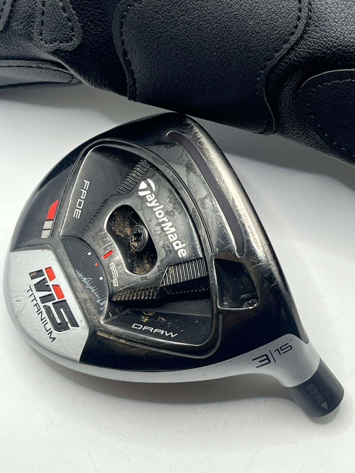 Taylormade M5 Titanium #3 Fairway Wood / 15 Degrees / Head and Headcover Only