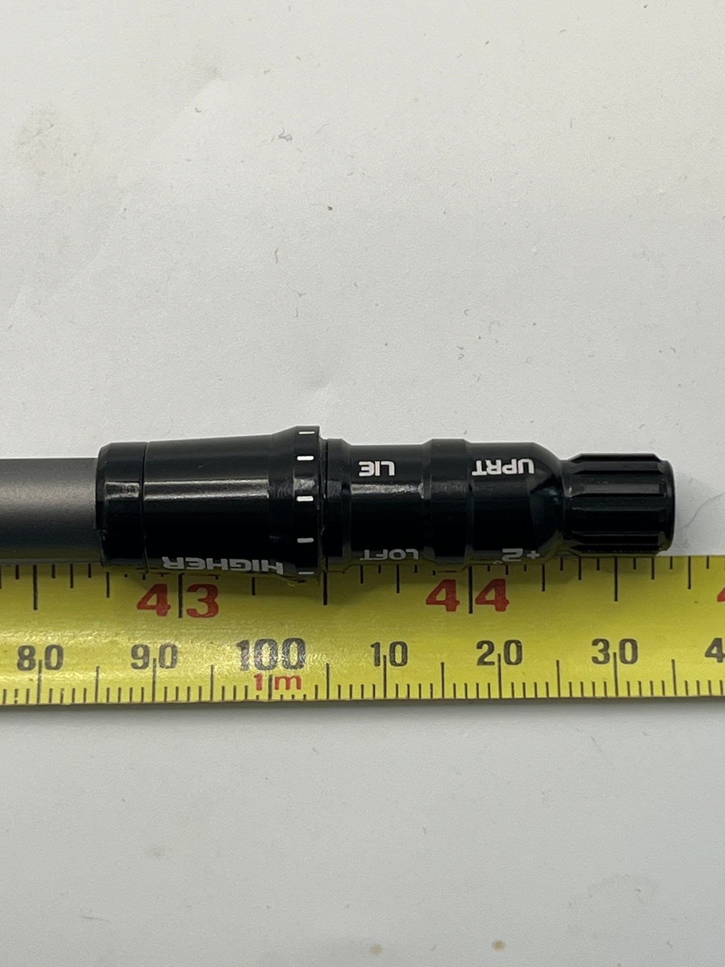 Mitsubishi REAX Blue 40 Driver Shaft / Regular Flex / Taylormade Adapter