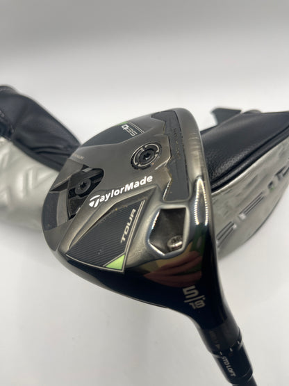 Taylormade Qi35 Tour #5 Wood / 18 Degree / X Flex / HZRDUS Black Gen5