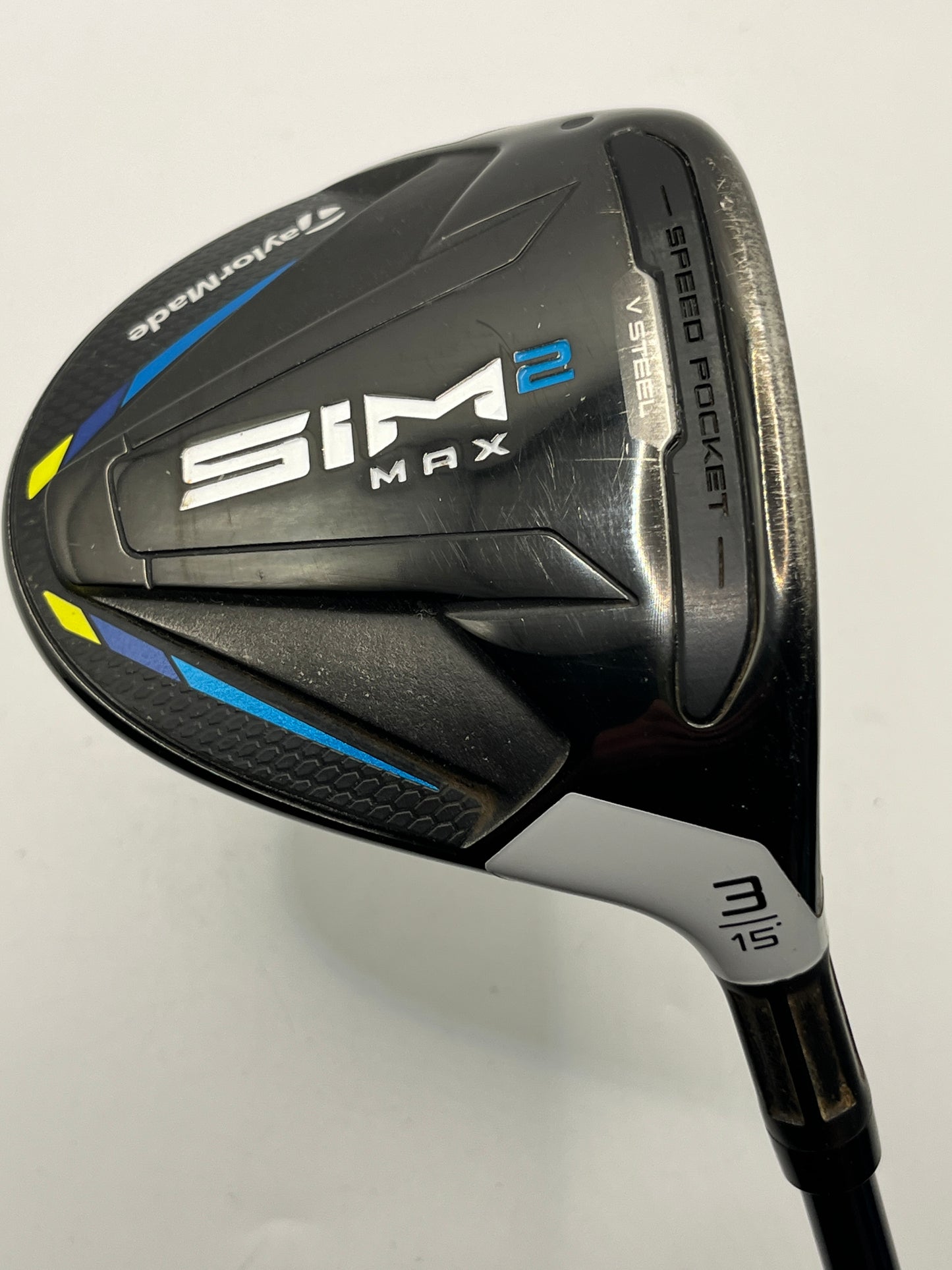 Taylormade SIM2 Max #3 Wood / 15 Degree / Stiff Flex /  Ventus Blue