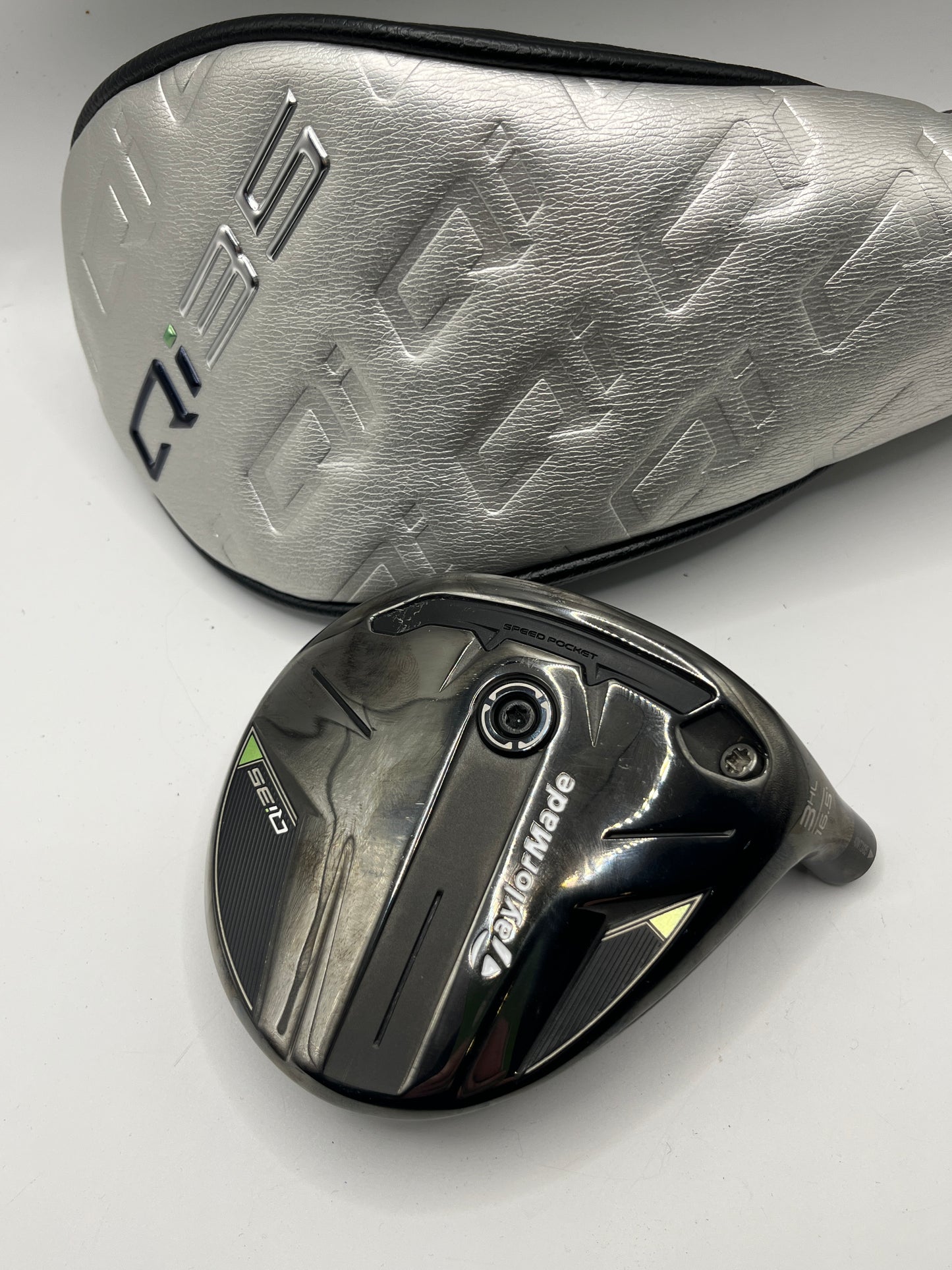 Taylormade Qi35 #3HL Wood / 16.5 Degree / Head and Headcover Only