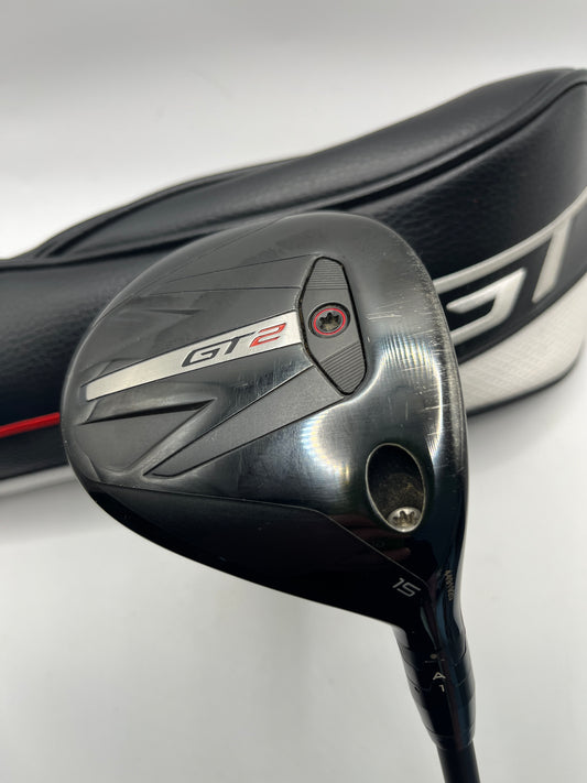 Titleist GT2 #3 Wood / 15 Degree / Stiff Flex / Tensei 1K Blue