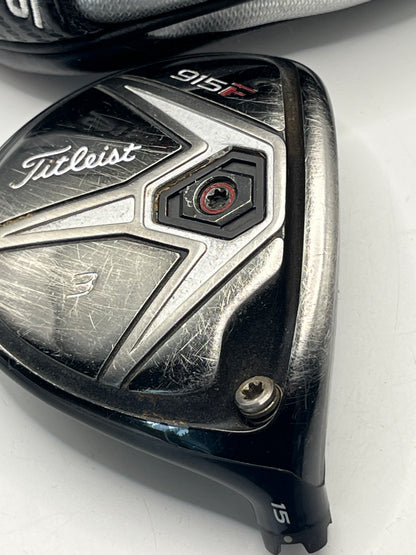 Titleist 915F 3 Wood / 15 Degree / Head with Headcover Only