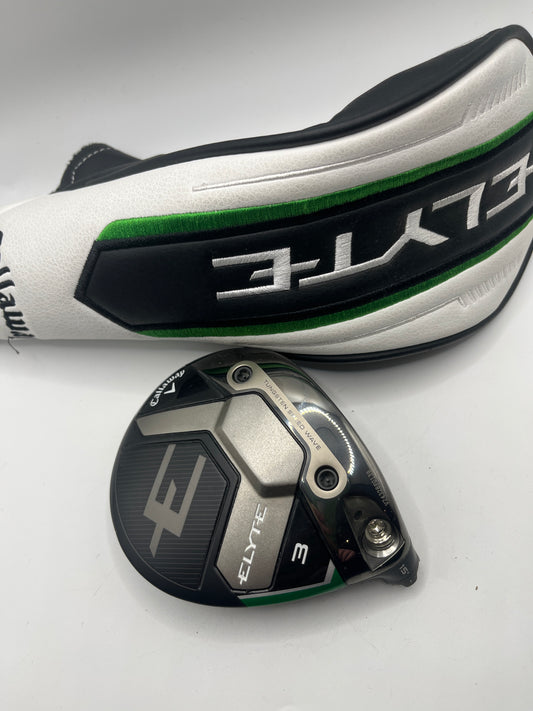 Callaway Elyte #3 Wood / 15 Degrees / Head and Headcover Only
