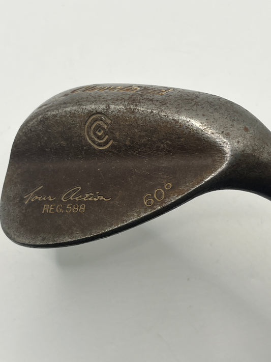 Cleveland Tour Action Reg.588 Wedge / 60 Degree / Stiff Flex / Raw Finish