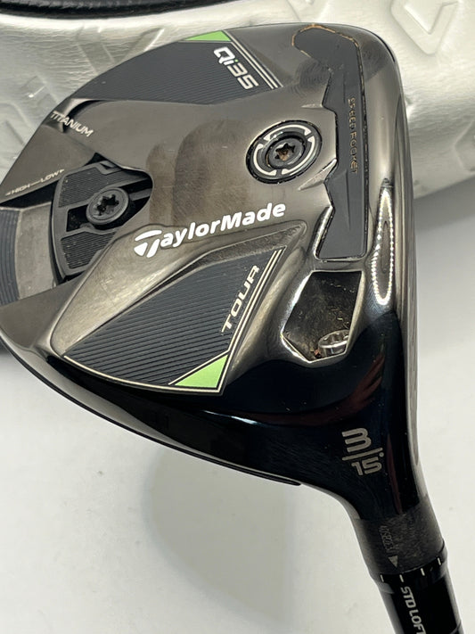 Taylormade Qi35 Tour #3 Wood / 15 Degree / Stiff Flex / Kai'li Blue Dark Waves