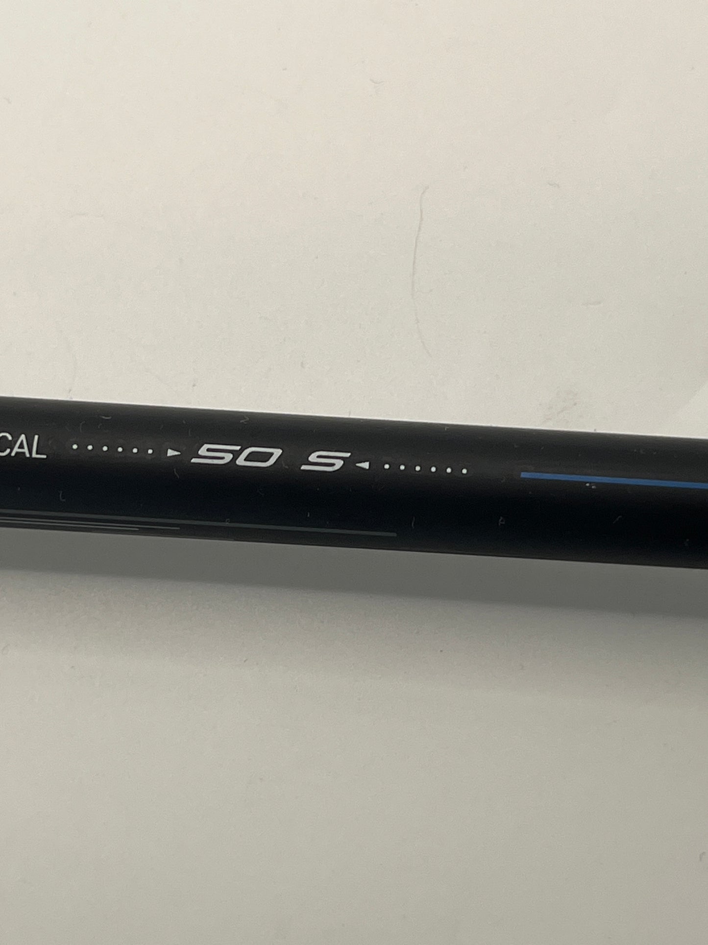 Mitsubishi REAX Blue 50 Driver Shaft / Stiff Flex / Taylormade Adapter