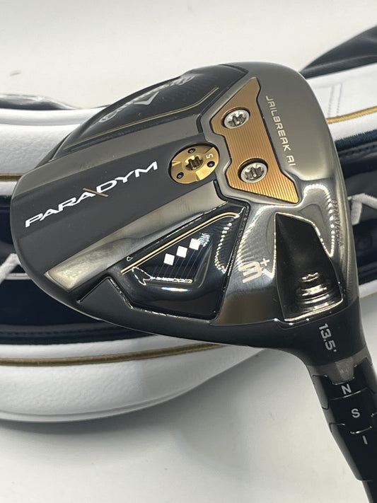 Callaway Paradym Triple Diamond #3+ Wood / 13.5° / X Flex / Kai'Li White