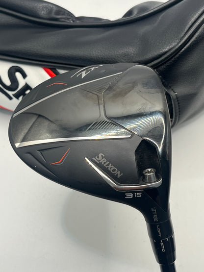 Srixon ZXi #3 Wood / 15 Degree / Stiff Flex / Ventus TR Blue 6-S