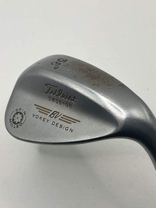 Titleist Vokey Design Sand Wedge / 58 Degree / Stiff Flex