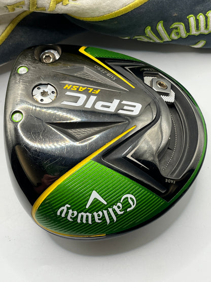 Callaway Epic Flash Sub Zero Driver / 10.5 Degree / Head and Headcover Only