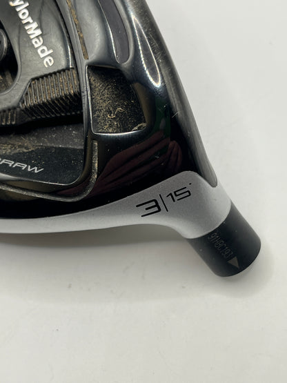 Taylormade M5 Titanium #3 Fairway Wood / 15 Degrees / Head Only