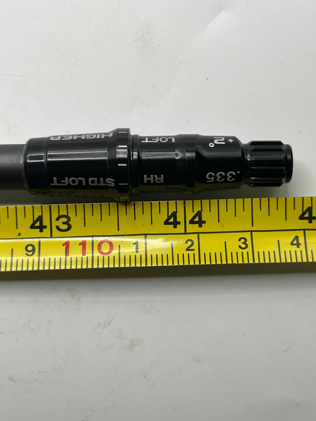 HZRDUS Smoke Green 60 Small Batch Driver Shaft / Stiff Flex / Taylormade Adaptor