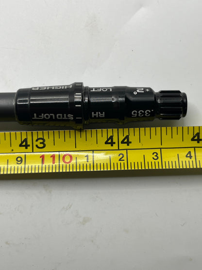 HZRDUS Smoke Green 60 Small Batch Driver Shaft / Stiff Flex / Taylormade Adaptor