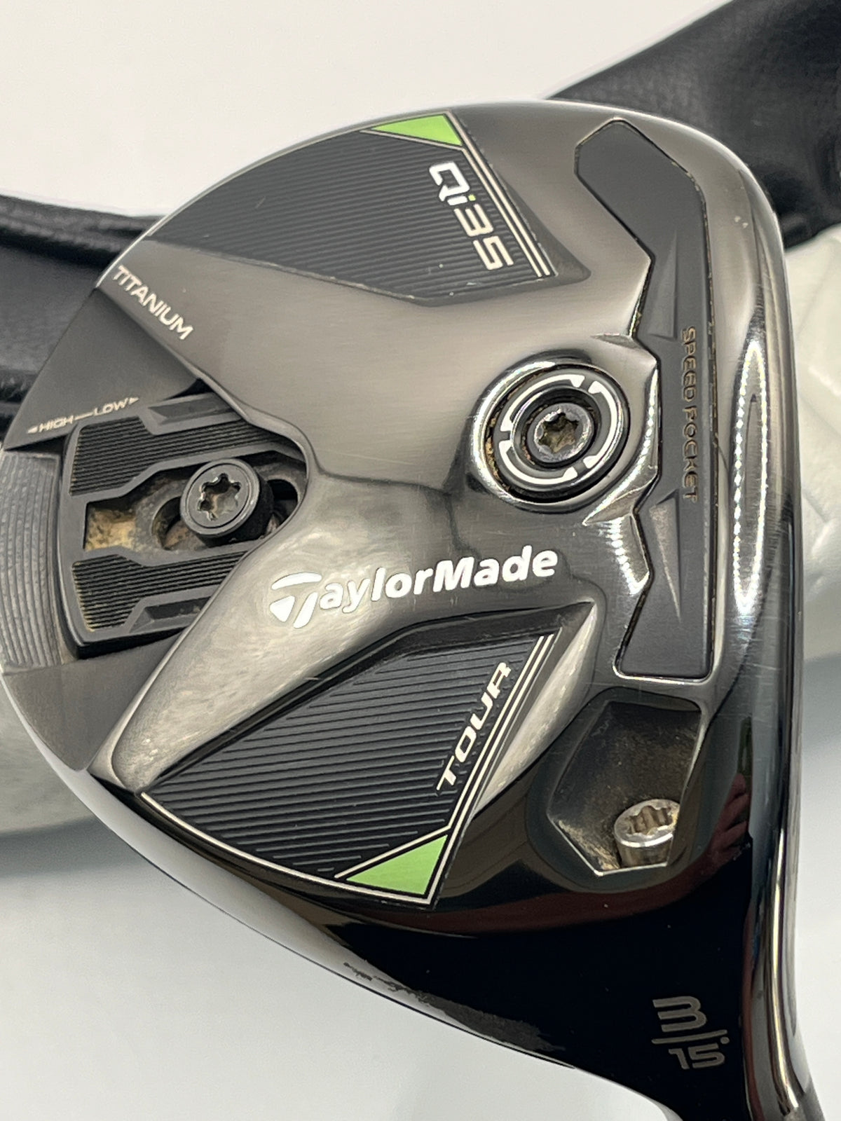 Taylormade Qi35 Tour #3 Wood / 15 Degree / Stiff Flex / Kai'li Blue Dark Waves