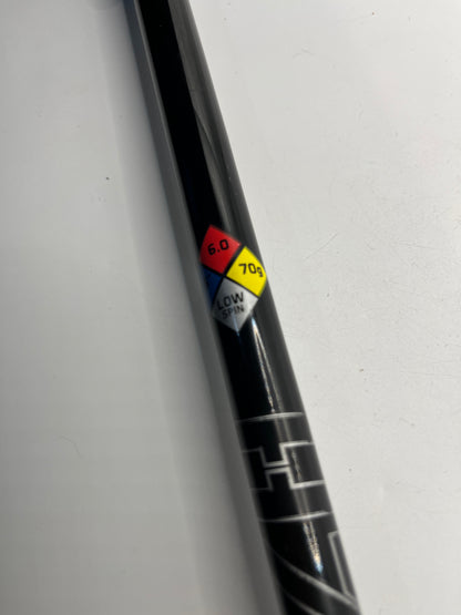 Project X HZRDUS Smoke RDX Black 70 Driver Shaft / Stiff Flex / Taylormade Adaptor