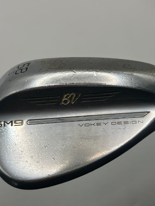 Titleist Vokey SM9 Tour Chrome Lob Wedge / 58 Degree / Wedge Flex