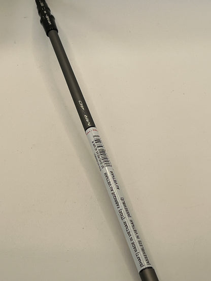 Mitsubishi REAX Blue 40 Driver Shaft / Regular Flex / Taylormade Adapter