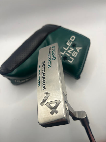 Bettinardi Studio Stock 14 Putter / 35 inch / With Original Headcover