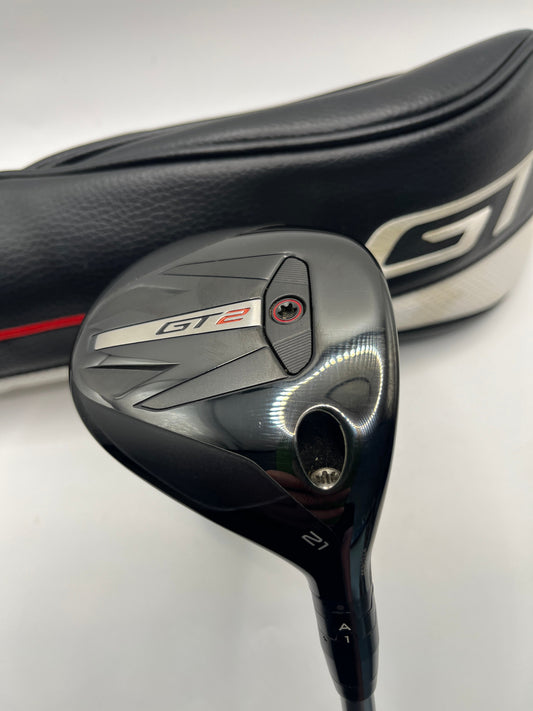 Titleist GT2 7 Wood with Graphite Design Tour AD UB Senior Flex Shaft and Titleist GT Headcover