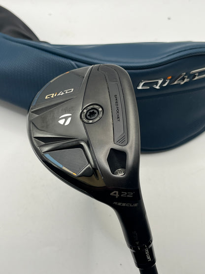 Taylormade Qi4D #4 Hybrid / 22 Degree / Regular Flex / REAX 65