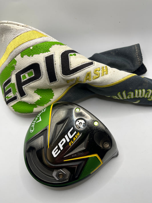 Callaway Epic Flash Sub Zero Driver / 10.5 Degree / Head and Headcover Only