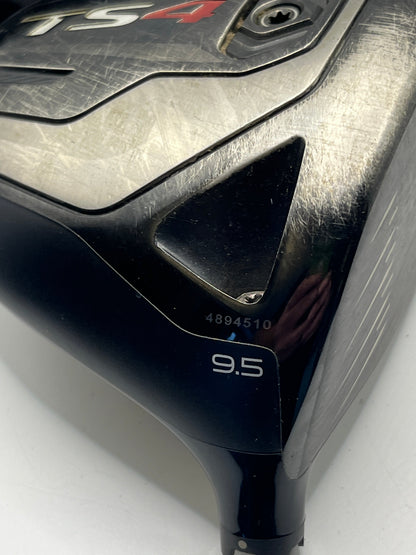 Titleist TS4 Driver  / 9.5 Degree / Head and Headcover Only