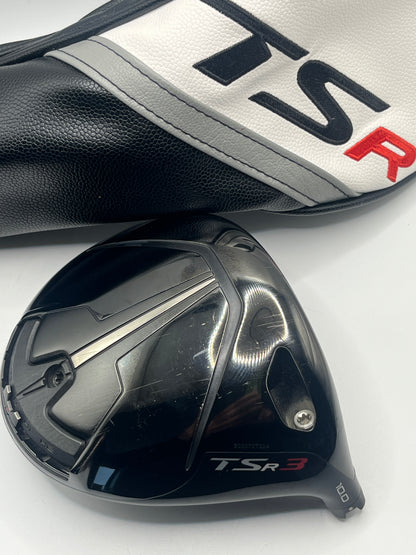 Titleist TSR3 Driver / 10 Degrees / Tour Issue / Head and Headcover
