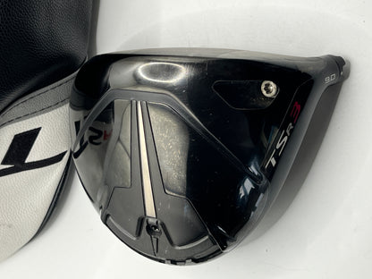 Titleist TSR3 Driver / 9 Degrees / Head and Headcover