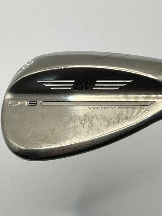 Titleist Vokey SM9 Brushed Steel Lob Wedge / 58 Degree / Project X LZ 120