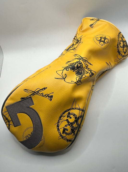 G/Fore Skull and Tees Driver Headcover - Excellent Condition